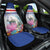 Cape Verde Manatee Car Seat Cover Coral Reef With Flag Style - Wonder Print Shop