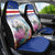 Cape Verde Manatee Car Seat Cover Coral Reef With Flag Style - Wonder Print Shop