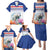 Cape Verde Manatee Family Matching Puletasi and Hawaiian Shirt Coral Reef With Flag Style - Wonder Print Shop