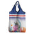 Cape Verde Manatee Grocery Bag Coral Reef With Flag Style