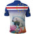 Cape Verde Manatee Polo Shirt Coral Reef With Flag Style - Wonder Print Shop