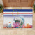 Cape Verde Manatee Rubber Doormat Coral Reef With Flag Style - Wonder Print Shop