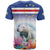 Cape Verde Manatee T Shirt Coral Reef With Flag Style - Wonder Print Shop