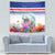 Cape Verde Manatee Tapestry Coral Reef With Flag Style