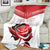 Custom England Rugby Blanket Red Rose Sporty Style