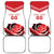 Custom England Rugby Car Mats Red Rose Sporty Style - Wonder Print Shop