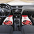 Custom England Rugby Car Mats Red Rose Sporty Style - Wonder Print Shop