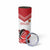 Custom England Rugby Skinny Tumbler Red Rose Sporty Style