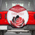 Custom England Rugby Spare Tire Cover Red Rose Sporty Style