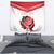 Custom England Rugby Tapestry Red Rose Sporty Style