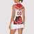 Custom England Rugby Women Sleeveless Polo Shirt Red Rose Sporty Style