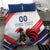 Custom French Football Bedding Set France Rooster Mascot Come On Champions - Wonder Print Shop