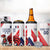 Custom French Football 4 in 1 Can Cooler Tumbler Rooster Mascot Come On Champions - Wonder Print Shop