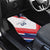 Custom French Football Car Mats France Rooster Mascot Come On Champions - Wonder Print Shop