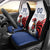 Custom French Football Car Seat Cover France Rooster Mascot Come On Champions - Wonder Print Shop