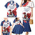 Custom French Football Family Matching Mermaid Dress and Hawaiian Shirt France Rooster Mascot Come On Champions - Wonder Print Shop