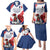 Custom French Football Family Matching Puletasi and Hawaiian Shirt France Rooster Mascot Come On Champions - Wonder Print Shop