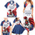 Custom French Football Family Matching Summer Maxi Dress and Hawaiian Shirt France Rooster Mascot Come On Champions - Wonder Print Shop