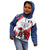 Custom French Football Kid Hoodie France Rooster Mascot Come On Champions - Wonder Print Shop