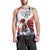 Custom French Football Men Tank Top France Rooster Mascot Come On Champions