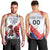 Custom French Football Men Tank Top France Rooster Mascot Come On Champions