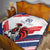 Custom French Football Quilt France Rooster Mascot Come On Champions - Wonder Print Shop