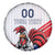 Custom French Football Spare Tire Cover France Rooster Mascot Come On Champions - Wonder Print Shop