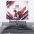 Custom French Football Tapestry France Rooster Mascot Come On Champions - Wonder Print Shop