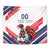 Custom French Football Tapestry France Rooster Mascot Come On Champions - Wonder Print Shop