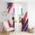 Custom French Football Window Curtain France Rooster Mascot Come On Champions - Wonder Print Shop