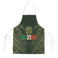 Mexico Football Apron Aztec Pattern Eagle - Wonder Print Shop