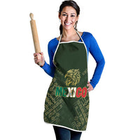 Mexico Football Apron Aztec Pattern Eagle - Wonder Print Shop