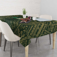 Mexico Football Tablecloth Aztec Pattern Eagle - Wonder Print Shop