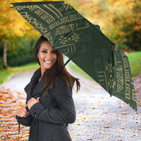 Mexico Football Umbrella Aztec Pattern Eagle - Wonder Print Shop