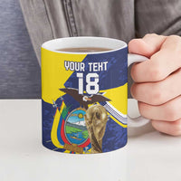 Ecuador Football Custom Ceramic Mug Road To World Cup 2026 - Wonder Print Shop