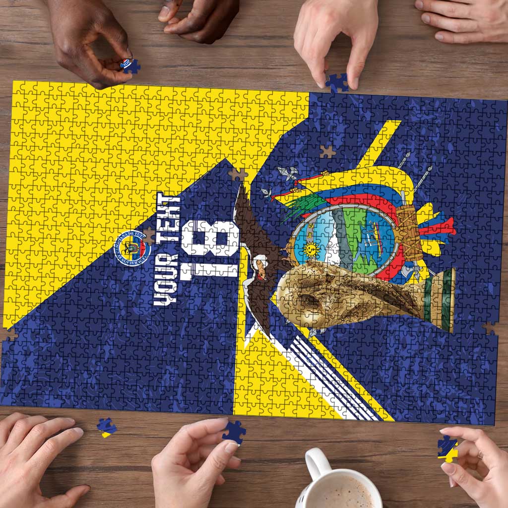 Ecuador Football Custom Puzzle Road To World Cup 2026 - Wonder Print Shop