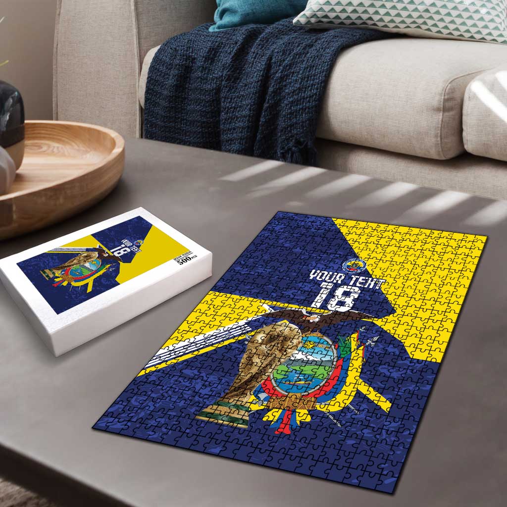 Ecuador Football Custom Puzzle Road To World Cup 2026 - Wonder Print Shop