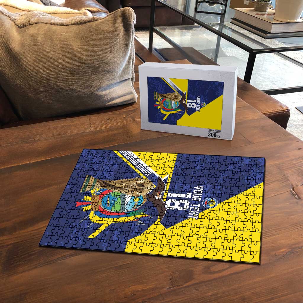 Ecuador Football Custom Puzzle Road To World Cup 2026 - Wonder Print Shop