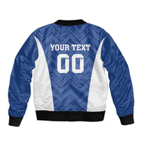 Custom Estonia Football Bomber Jacket Eesti Jalgpallikoondis