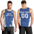 Custom Estonia Football Men Tank Top Eesti Jalgpallikoondis