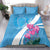 Personalized San Marino Bedding Set Libertas Cyclamen Flowers