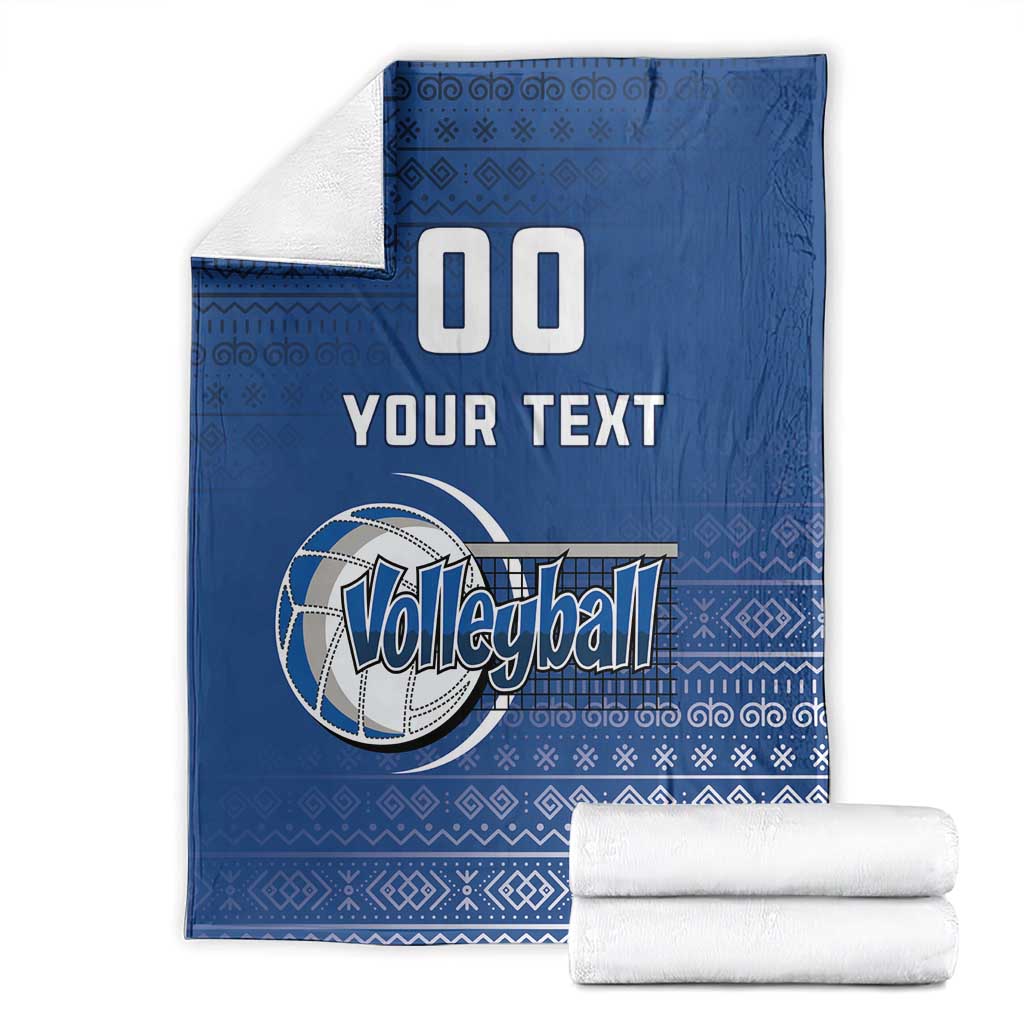 Custom Slovakia Volleyball Blanket Come On Repre