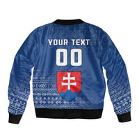Custom Slovakia Volleyball Bomber Jacket Come On Repre