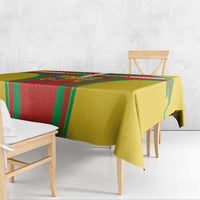 Basque Country Tablecloth Zazpiak Bat Flag Style