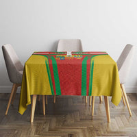 Basque Country Tablecloth Zazpiak Bat Flag Style