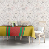 Basque Country Tablecloth Zazpiak Bat Flag Style