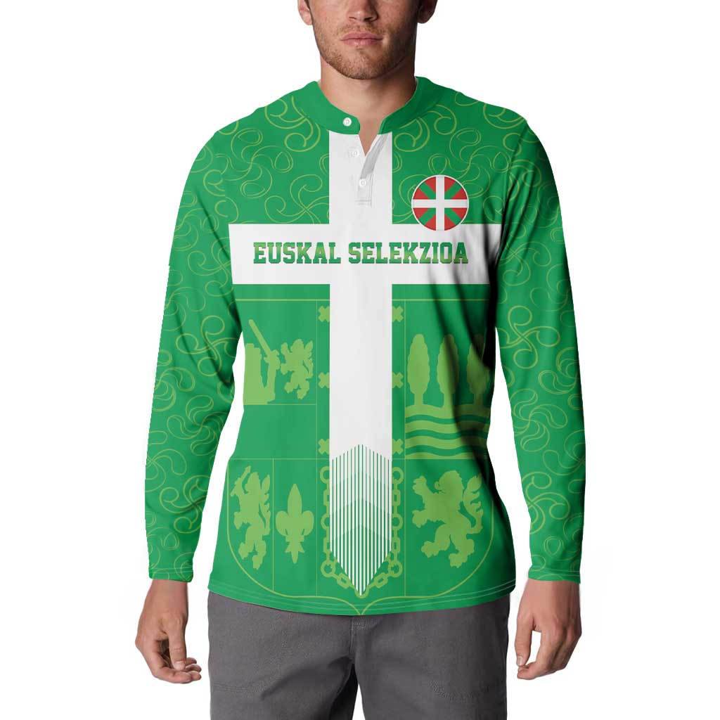 Custom Basque Euskadi Football Button Sweatshirt Euskal Selekzioa Go Champion