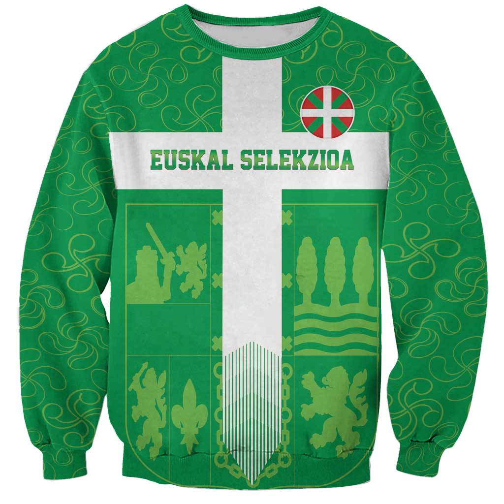 Custom Basque Euskadi Football Sweatshirt Euskal Selekzioa Go Champion