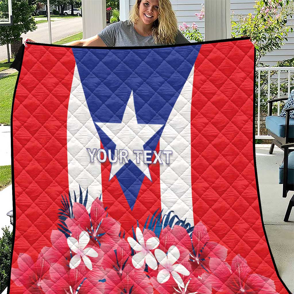 Personalized Puerto Rico Coat Of Arms Quilt