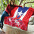 Personalized Puerto Rico Coat Of Arms Quilt